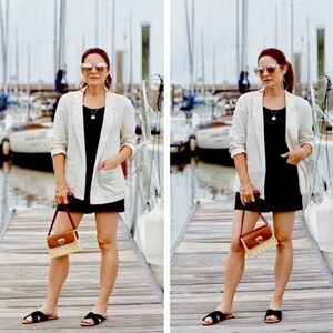 Pendleton Seer-Sucker Blazer Jacket Coat